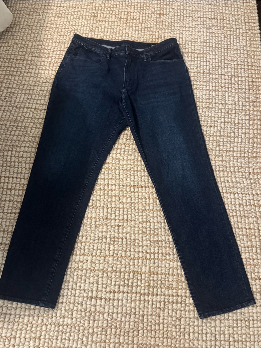 Bonobos Athletic Straight Dark Navy Jeans